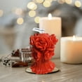 thumbnail image 5 of Valentines Decor Rose Petals And Candles Set Rose Candle Three Dimensional Relief Rose Bouquet Aromatherapy Candle Holding Flowers Valentine's Day Confession Atmospheres Candle, 5 of 6