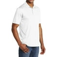 thumbnail image 4 of Mafoose Men's PosiCharge Competitor Polo T-Shirt White Medium, 4 of 5