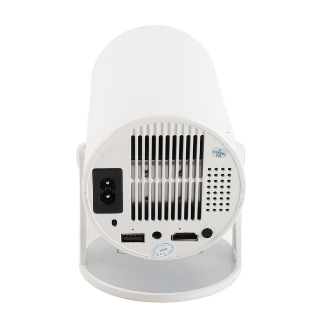 Mini Projecteur, Projecteur Portable, Projecteur de Film de Taille Projection 270 Réglable 40-120 Po, Projecteur pour Maison Intelligente avec Interface Multimédia HD, USB, Prise pour Écouteurs, Mémoire 1G 8G