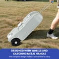 thumbnail image 2 of ModFusion 10.6 Gallon Portable RV Waste Water Holding Tank HDPE Rectangular 40L Gray, 2 of 7