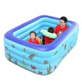 thumbnail image 1 of Children's Inflatable Swimming Pool Baby Infant Family Pool 130*90*48cm, 1 of 5