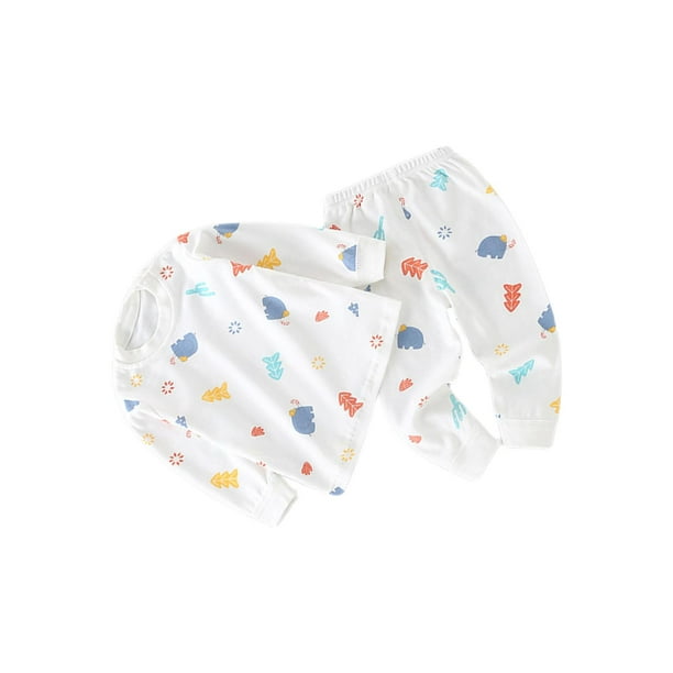 Pijama de niños jinwen conjunto primavera otoño algodón Altura 80cm