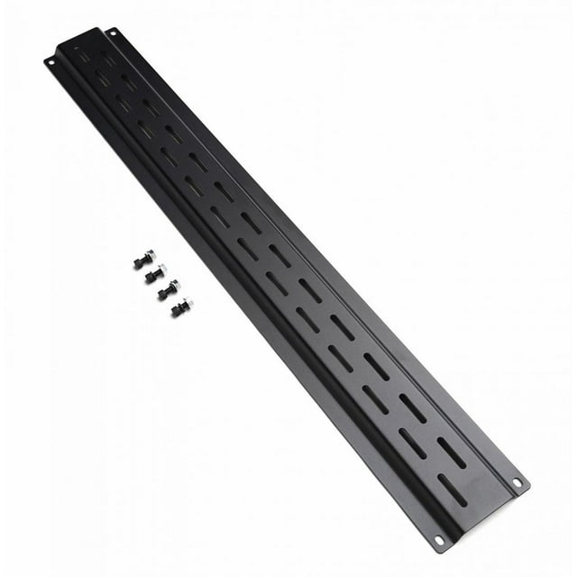 ZROADZ Roof Rack Cross Bar Z845003 For Zroadz Roof Racks; Low Gloss Textured Powder Coated Black Mild Steel; Single; With Mounting Hardware