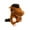 brown, variant on Cartoon Plush Hand Puppet Soft Stuffed Toy With Flexible Jaw Educational Role Play Horse Gift For Children Birthday Christmas
