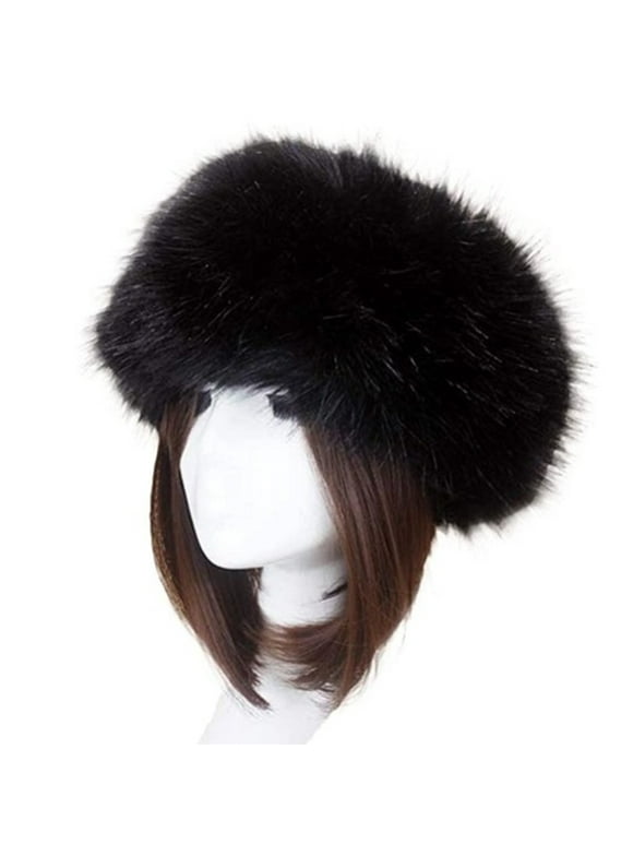 faux fur russian hat