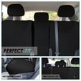 thumbnail image 4 of For 2019–2023 Hyundai Santa Fe FH Group Custom Fit Neoprene Waterproof Car Seat Covers - Rear Set Black, 4 of 5