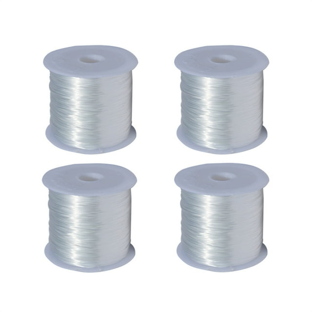 Under 10 DIY Knitting DIY 0.6mm Elastic String, Stretchy Bracelet String Crystal String Bead Cord for Bracelet, Beading and Jewelry Making 50m