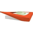 thumbnail image 2 of DNG Creations 1 Piece Box Spring Cover 100% Egyptian Cotton Wrap Around 4 Sides for Hotel & Home, Fits Box Springs up to 12 Inch Deep Pocket ( Solid Orange - Olympic Queen ), 2 of 7