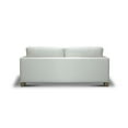 thumbnail image 4 of Hello Sofa Home Galaxy Modern Top Grain Leather Loveseat in White, 4 of 7