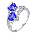 thumbnail image 4 of Ladies Fashion Diamond Geometric Abstract Ring Fashion Creative Ring Jewelry, 4 of 8