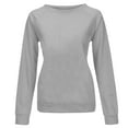 thumbnail image 4 of Sweatshirt for Women Sweat Shirts Women Long Sleeve Womens Pullover Sweatshirts Grey Womens Crewneck Sweatshirt Women'S Fall Clothes Comfort Sweatshirt, 4 of 4