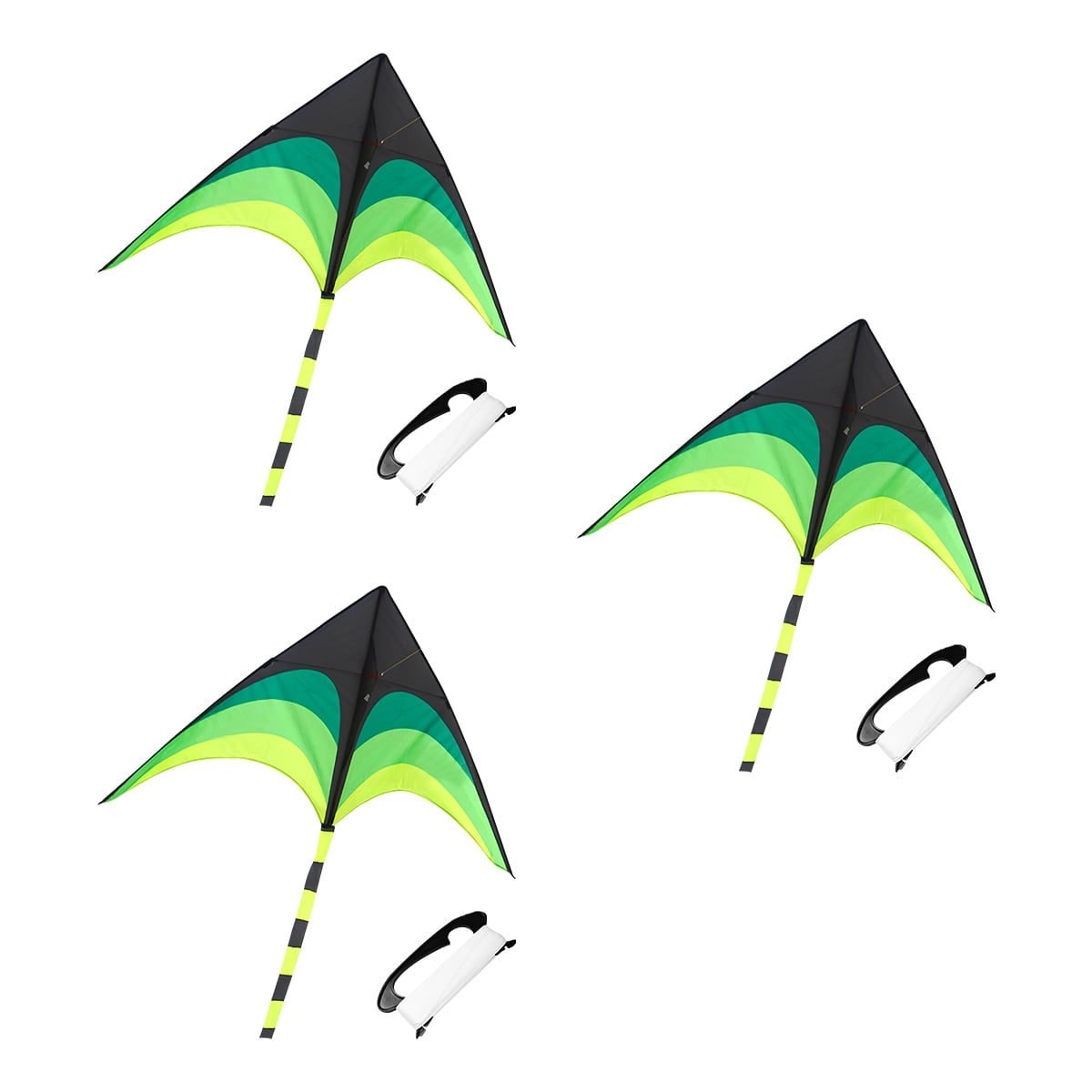 Private Jungle 3Pcs Colorful Life Kite for Kids & Adults,Extremely Easy to Fly Kite with Kite String,Best Kite for Beginner