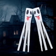 thumbnail image 4 of Paquete de 2 banderas de calcetines fantasma, calcetines de Halloween, decoraciones colgantes al aire libre para decoraciones de jardín y patio, 4 of 5