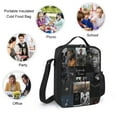 thumbnail image 5 of Black Panther Anime Print School Bag 3 Pcs Set, Backpack, Lunch Bag, Pencil Storage Bag, 5 of 8