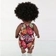thumbnail image 5 of Loespoir Black 12 Inch Black Baby Dolls, Curly Hair Doll for Girls, Pet Dog Toy, Toddler Kids Gift, Imaginative Play, Sturdy Design(C), 5 of 9