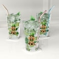 thumbnail image 3 of Happy St. Patrick’s Day Cocker Spaniel with Green Hat Shamrocks Rainbow 16oz Pint Beer Glass Mug Cockers Dog Lover Gifts Beer Glasses Cup - 03007, 3 of 5