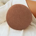 thumbnail image 6 of Cute Ball Throw Pillows, 20" Ivory Ball Pillow, Round Throw Pillow, Girls Room Decor Decorative Throw Pillow - Ball Shaped Pillow Plush Cushion for Couch, Sofa, Bedroom, 6 of 8