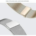 thumbnail image 4 of XIHAMA WatchBand Compatible With Apple Watch Band For Women and Men,41mm 40mm 38mm 42mm 44mm 45mm 49mm,Stainless Steel Milanese Loop Adjustable Strap iWatch S1/2/3/4/5/6/7/8/9/SE Ultra, 4 of 7