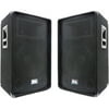 Seismic Audio Pro Audio SA-15T 2-way Indoor Stand Mountable Speaker, 350 W RMS, Black