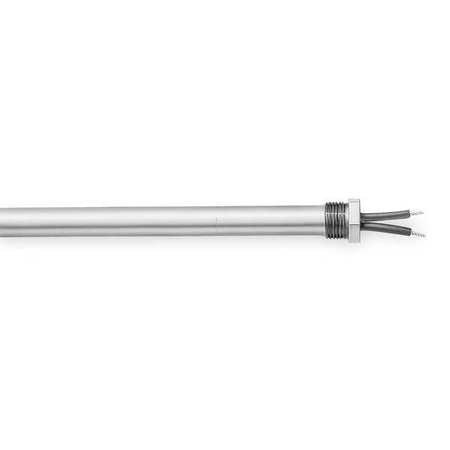 TEMPCO HDL00053 Cartridge Immersion Heater, 10-1/2 In. D