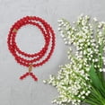 thumbnail image 3 of Pulsera de Cinabar Natural, Brazalete Budista Elegante Cinnabar Para Amigos para Los Mejores DeSeos, 3 of 7