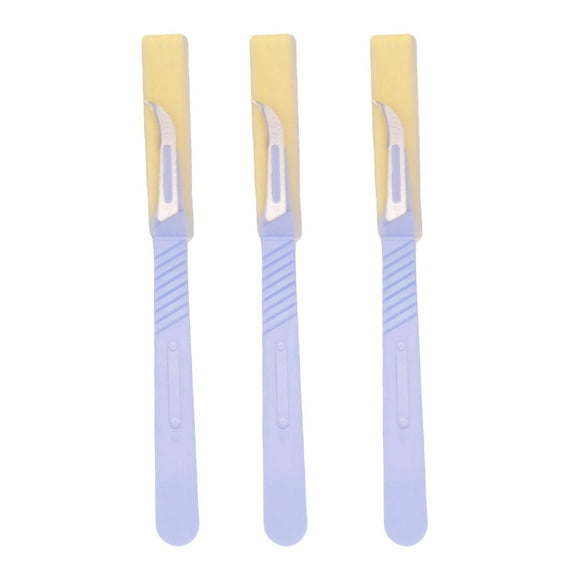 3 Pieces Seam Rippers Sharp Sewing Seam Thread Remover Stitch Unpicker with Ergonomic Handles for work and Sewing Clothes
