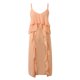 thumbnail image 4 of Vestido informal para mujer: cuello en V con volantes asimétricos, tirantes, ligero, de verano, 4 of 8