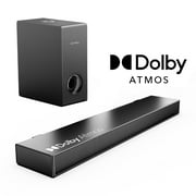 ULTIMEA Dolby Atmos Sound Bar for TV, 3D Surround Sound System for TV Speakers, 190W 2.1 Sound Bar with Subwoofer, Home Theater Sound Bars, Bluetooth Speaker Audio HDMI-eARC Nova S50 2023 Upgrade