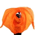 thumbnail image 3 of Silk Veil Shawl Women Scarf Costume Accessory Customized Handmade Dyed Silk Veil Belly Dance Veil Accessory, 3 of 7