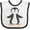 White and Black, variant on Inktastic Penguin Boys or Girls Baby Bib