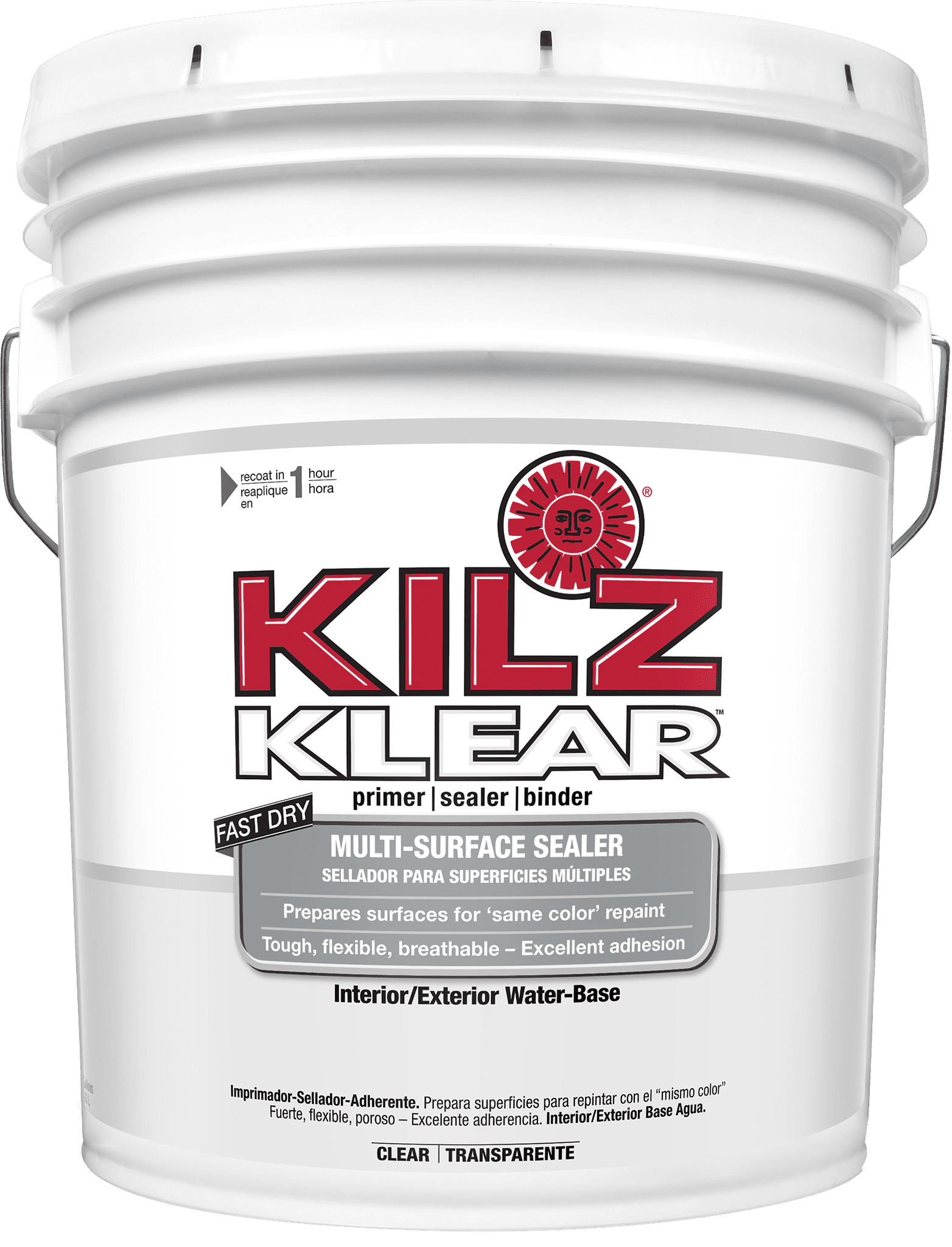KILZ KLEAR Interior/Exterior Multi-Surface Primer/Sealer ...