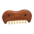 thumbnail image 1 of Cepillo de masaje corporal de madera, cepillo de masaje corporal completo, herramienta de relajación y modelado, cabezal de madera. Sonrisa, 1 of 9
