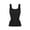 Black, variant on ANYFIT WEAR Women's Square Neck Tummy Control Shapewear Ribbed Tank Tops Compression Camisole Slimming Body Shaper
