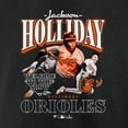 thumbnail image 4 of Men's Jackson Holliday Black Baltimore Orioles Welcome to the Show T-Shirt, 4 of 4