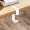 thumbnail image 4 of Fufafayo under $5 Backpack Hook, Desk Side Hanging Bag Hook Detachable Movable Non Stick Portable Desk Hanging Hook, Space Saving Bag Hook for Office Desk Organization, 4 of 8