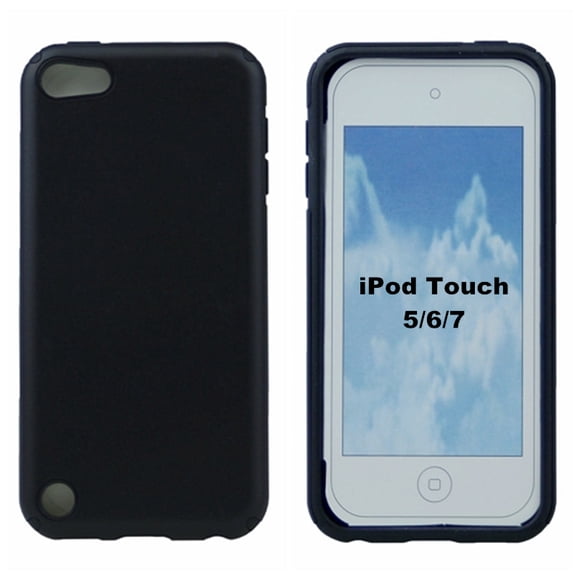 [PST] iPod Touch 5 / 6 / 7 Soft Case, Ultra Thin Soft TPU Shockproof Bumper Case Back Cover