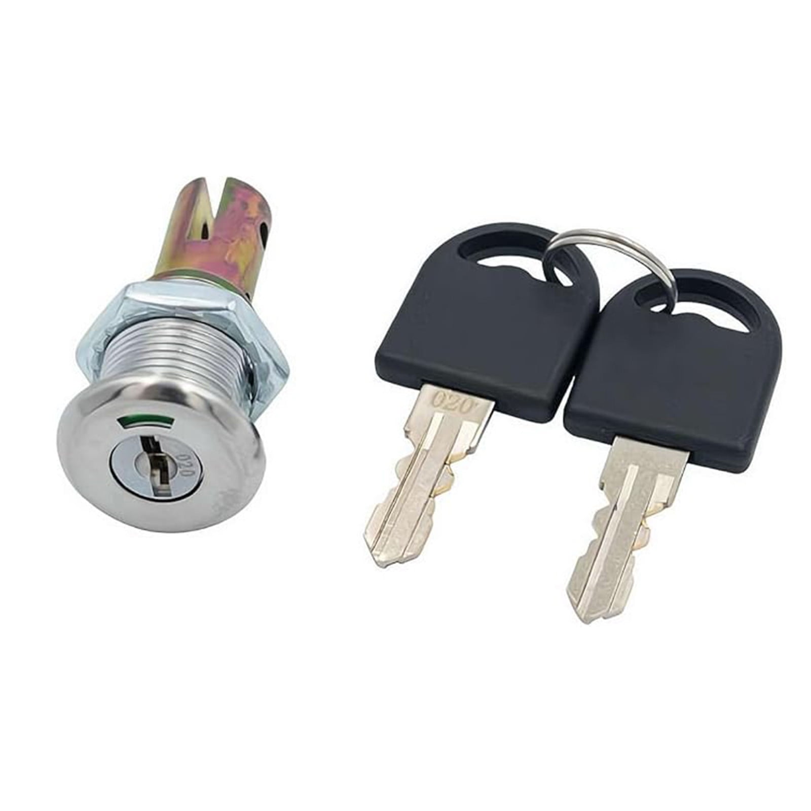 Toolbox Lock With Keys - Universal Cabinet & Drawer Lock Replacement, Iron Insert Linkage Lock Set For Security - View #3
