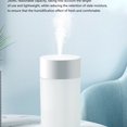 thumbnail image 2 of maskred Plastic Humidifier Noise Reduction Diffuser Household Office Air Moistening Mist Making Device Equipment with USB Cable Pink Solid Color 1Set, 2 of 6