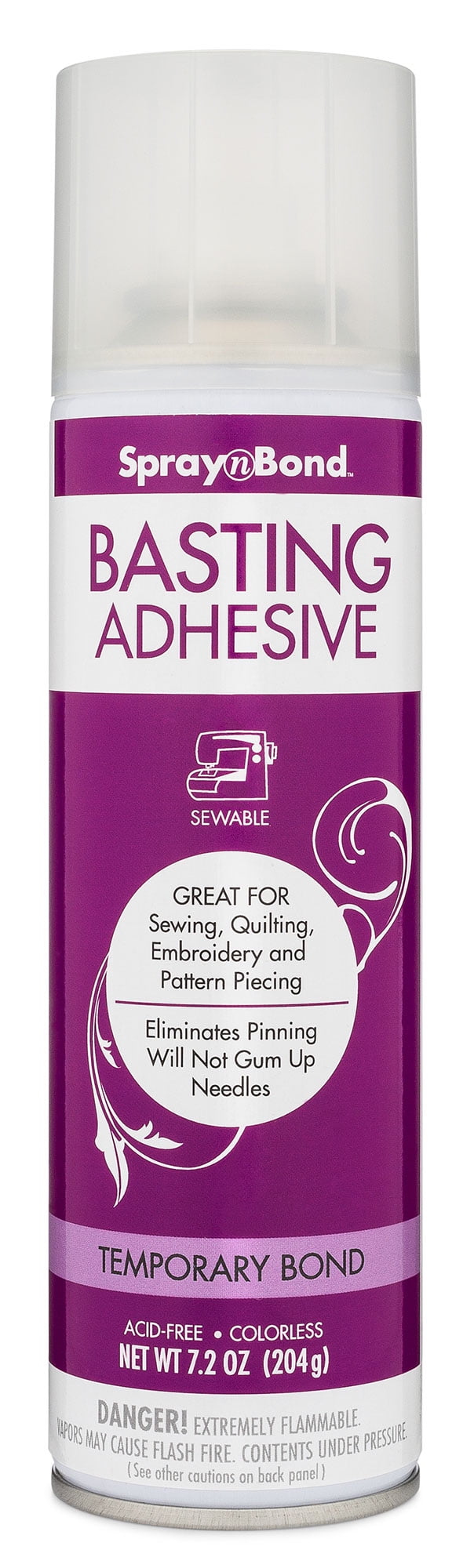 SpraynBond by HeatnBond Basting Spray Adhesive for Fabric, 7.2 Ounces