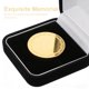 thumbnail image 3 of CRILSTYLEO 4Ud Monedas Metálicas Doradas Para Eventos Y Personalizables Con Grabado Profesional, 3 of 6