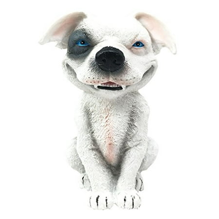 Decorative Sculpture Sinister Pets Grinning Sly Street Dog Tramp Figurine As Collectible Decorative Sculpture For Dollhouse Unique Gift Dog Lovers ()