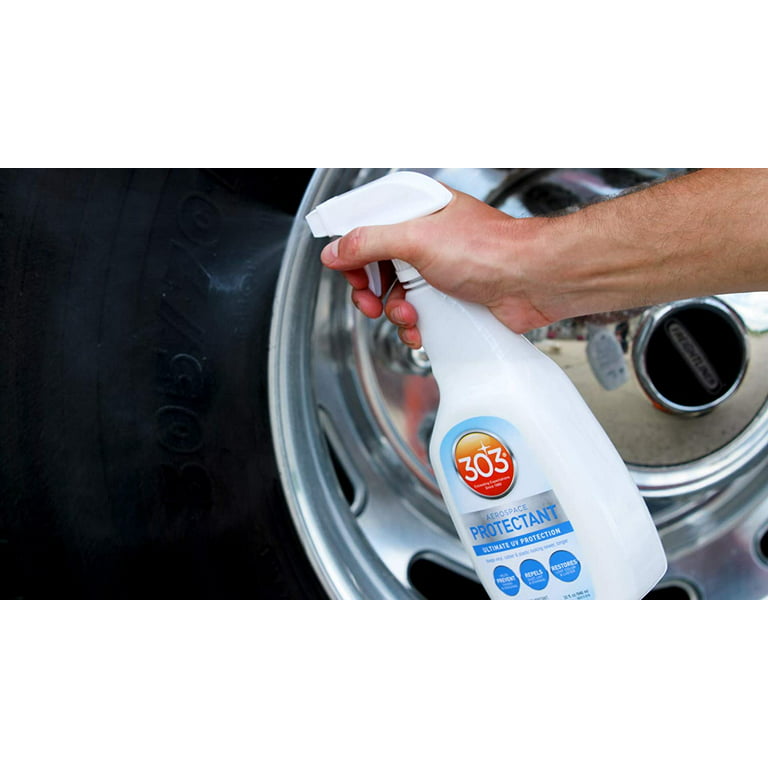303 Automotive Protectant - Provides Superior UV Protection, Helps Prevent Fading and Cracking, Repels Dust, Lint, and Staining, Restores Lost Color