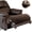 Chocolate, variant on Memory Foam Leg Support Pillow for Recliner – Soft Sherpa Bolster Cushion for Legs, Back & Lumbar, Half Roll Pillow for Bed Sofa
