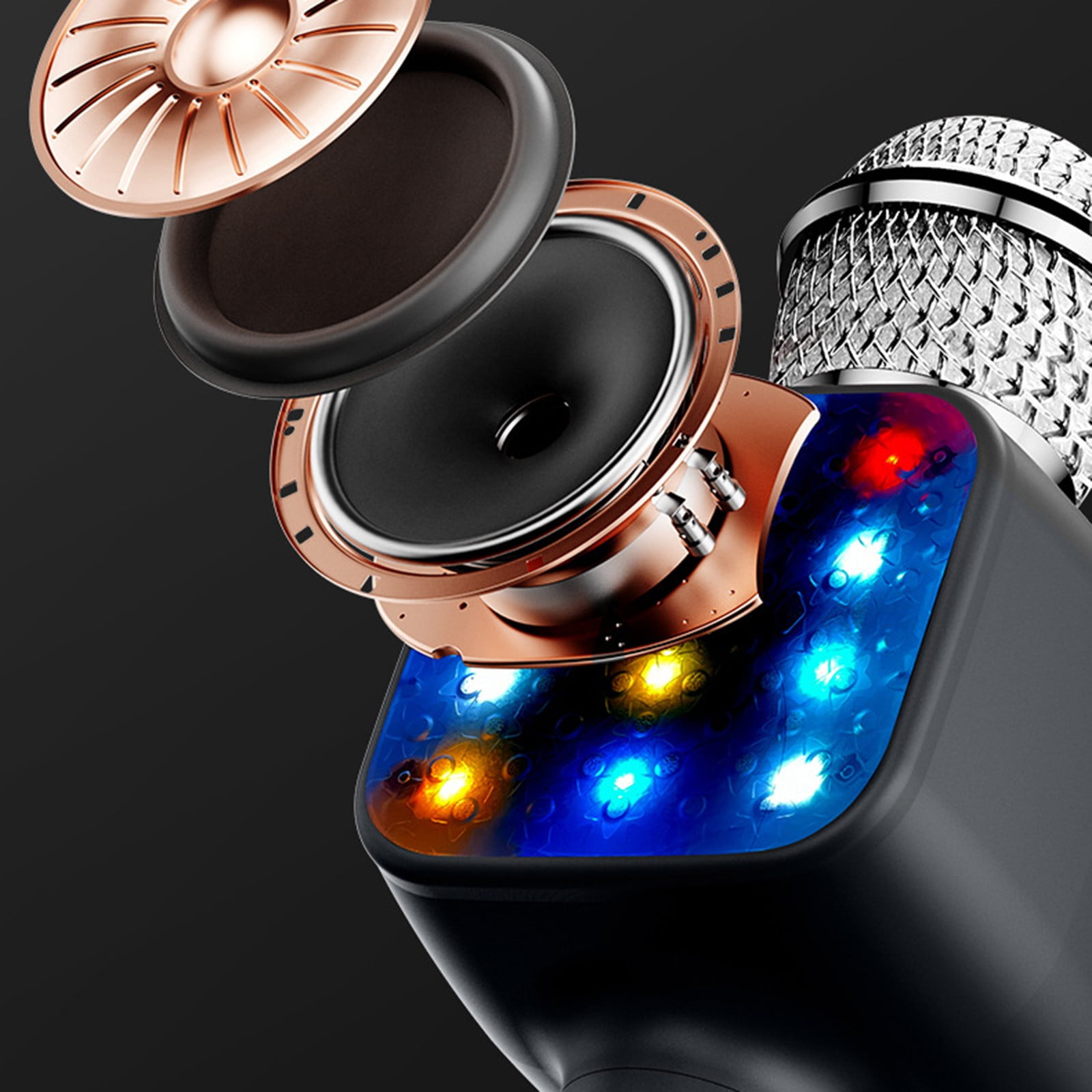 Buy Dopebox Capacitance Wireless Microphone Bluetooth Speaker All-in