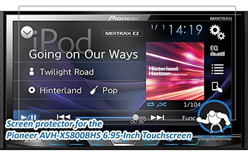 2pcs Tuff Protect Clear Screen Protectors for Pioneer AVIC-8200nex Screen 