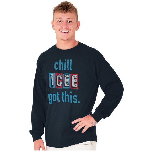 Official Icee Logo Chill I Got This Unisex Plus Size Long Sleeve Shirt Brisco Brands 2X