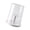 Porcelain white, variant on SDFGTstore Clear Teas Set Organizers Adjustable Dividers Secure Stackable Portable Design For Home Office Use