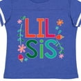thumbnail image 4 of Inktastic Lil Sis Girls Sister Announcement Girls Toddler T-Shirt, 4 of 5