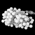 thumbnail image 2 of Cadena de luces LED redondas de 100 LED de color blanco cálido de 32,8 pies, enchufe estadounidense, ideal para decoración del hogar, 2 of 8