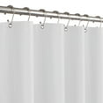 thumbnail image 5 of Zenna Home Frosty Finish 8-Gauge Heavyweight EVA Shower Liner, 70" x 71", Frosty, 5 of 6